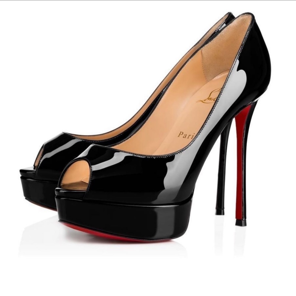Louboutin Fetish peep 130 size 40
